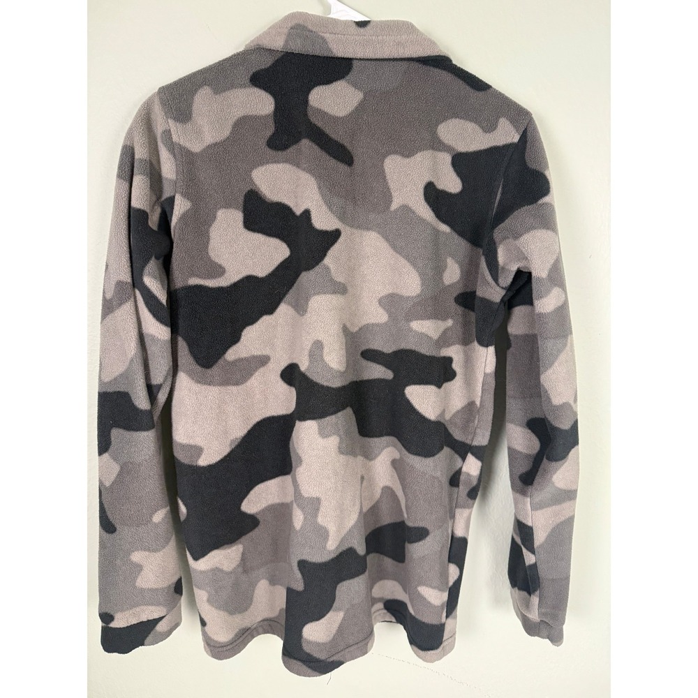 Columbia Jacket Womens Large Camo Full Zip High Neck Fleece Outdoor Ladies - Picture 4 of 5